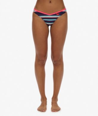 Striped Recycled Bikini Briefs
