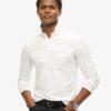 Studios Long Sleeve Jersey Polo Shirt