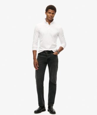 Studios Long Sleeve Jersey Polo Shirt