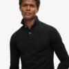 Studios Long Sleeve Jersey Polo Shirt