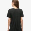 Studios Slub Embroidered V-Neckline T-Shirt Studios Slub Embroidered V-Neckline T-Shirt