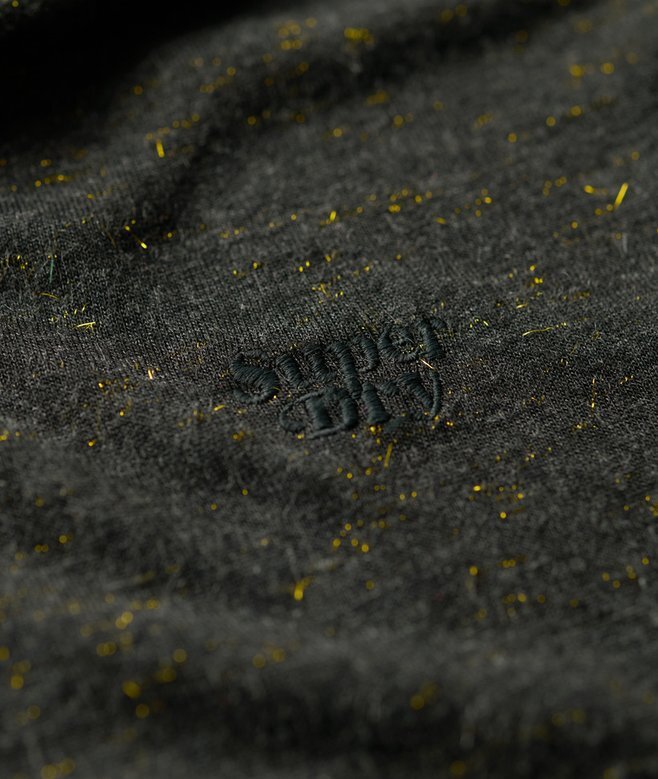 Studios Slub Embroidered V-Neckline T-Shirt Studios Slub Embroidered V-Neckline T-Shirt