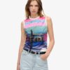 Sub Print Vest Top