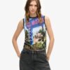 Sub Print Vest Top
