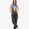 Sub Print Vest Top