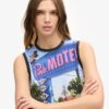 Sub Print Vest Top