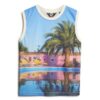 Sub Print Vest Top