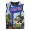 Sub Print Vest Top