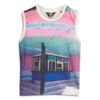 Sub Print Vest Top