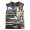 Sub Print Vest Top