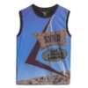 Sub Print Vest Top