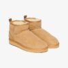 Suede Sherpa Mini Boots