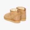 Suede Sherpa Mini Boots