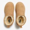 Suede Sherpa Mini Boots