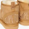 Suede Sherpa Mini Boots