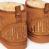 Suede Sherpa Mini Boots