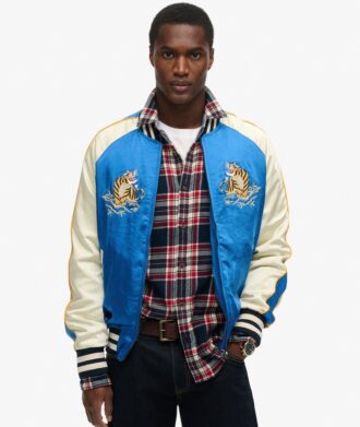 Sukajan Embroidered Bomber Jacket