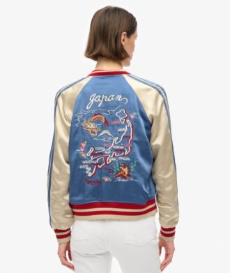 Sukajan Embroidered Bomber Jacket