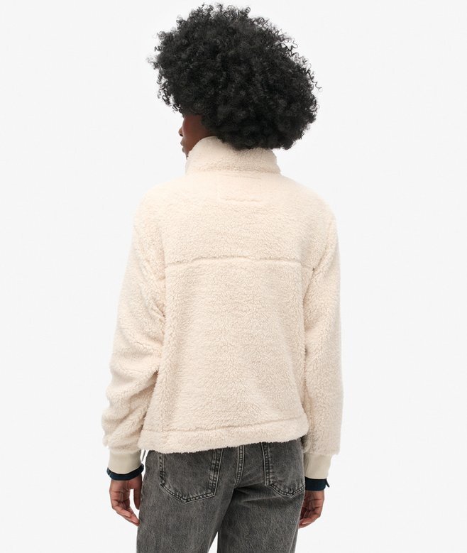Super Soft Popper Neck Teddy Fleece Super Soft Popper Neck Teddy Fleece