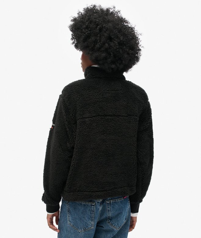 Super Soft Popper Neck Teddy Fleece Super Soft Popper Neck Teddy Fleece