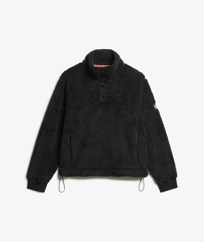 Super Soft Popper Neck Teddy Fleece Super Soft Popper Neck Teddy Fleece
