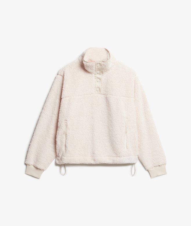 Super Soft Popper Neck Teddy Fleece Super Soft Popper Neck Teddy Fleece