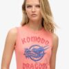Superdry X Komodo Classic Dragon Vest Top