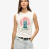 Superdry X Komodo Globe Trotter Vest Top