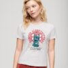 Superdry X Komodo Globetrotter Fitted T-Shirt Superdry X Komodo Globetrotter Fitted T-Shirt