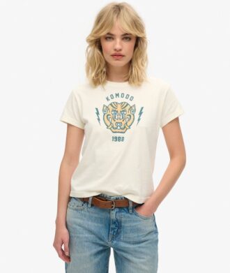 Superdry X Komodo Tiger Fitted T-Shirt