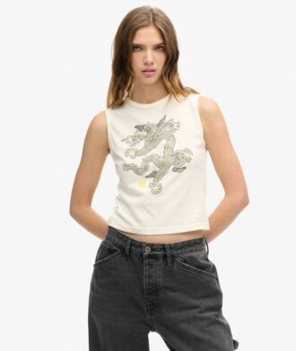 Superdry X Komodo Vintage Vest Top