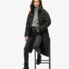 Superlong Quilted Liner Coat