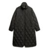 Superlong Quilted Liner Coat