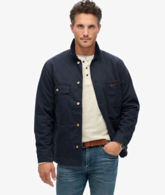 surplus four pocket chore jacket 1 330x391 - Surplus Four Pocket Chore Jacket
