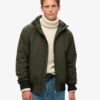 Surplus Nylon Hooded Bomber Jacket