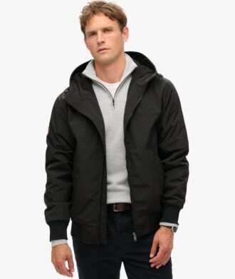 Surplus Nylon Hooded Bomber Jacket