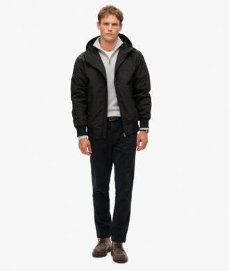 Surplus Nylon Hooded Bomber Jacket