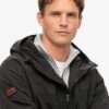 Surplus Nylon Hooded Bomber Jacket