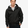 Surplus Nylon Hooded Bomber Jacket