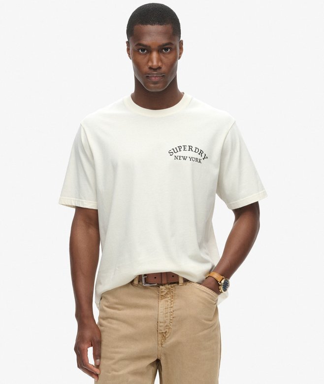 Tattoo Back Graphic Loose T-Shirt Tattoo Back Graphic Loose T-Shirt
