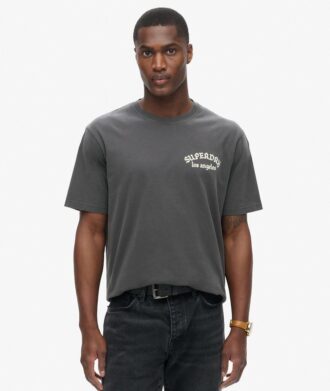 Tattoo Back Graphic Loose T-Shirt