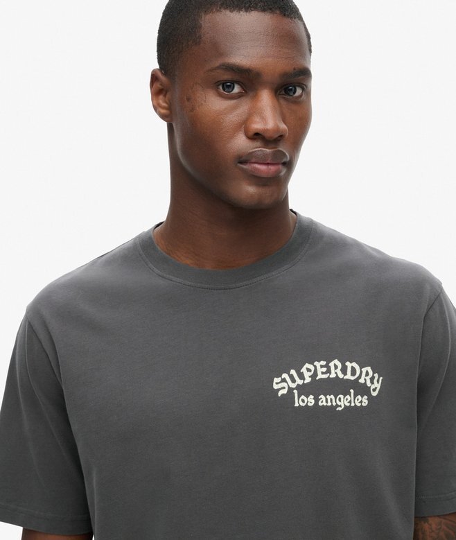 Tattoo Back Graphic Loose T-Shirt Tattoo Back Graphic Loose T-Shirt