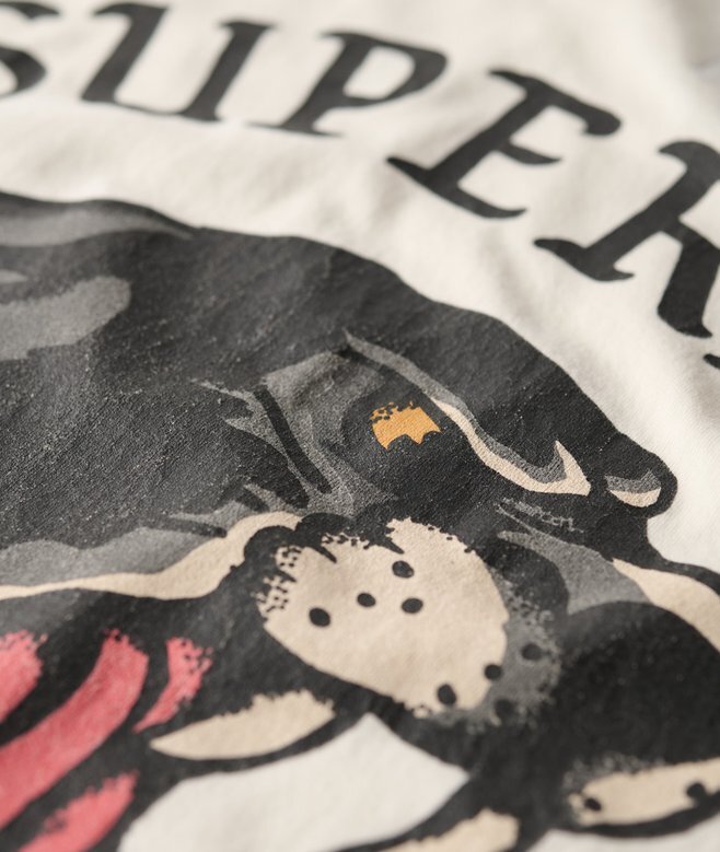 Tattoo Back Graphic Loose T-Shirt Tattoo Back Graphic Loose T-Shirt
