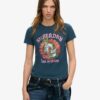 Tattoo Rhinestone Fitted T-Shirt Tattoo Rhinestone Fitted T-Shirt