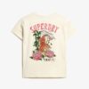 Tattoo Rhinestone Fitted T-Shirt