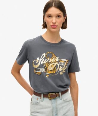 Tattoo Script Relaxed T-Shirt