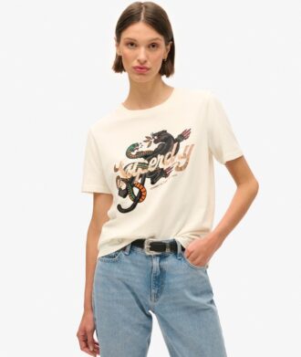 Tattoo Script Relaxed T-Shirt