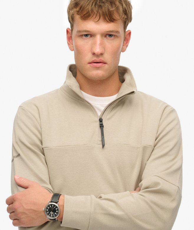 Tech Loose Half Zip Sweatshirt Tech Loose Half Zip Sweatshirt