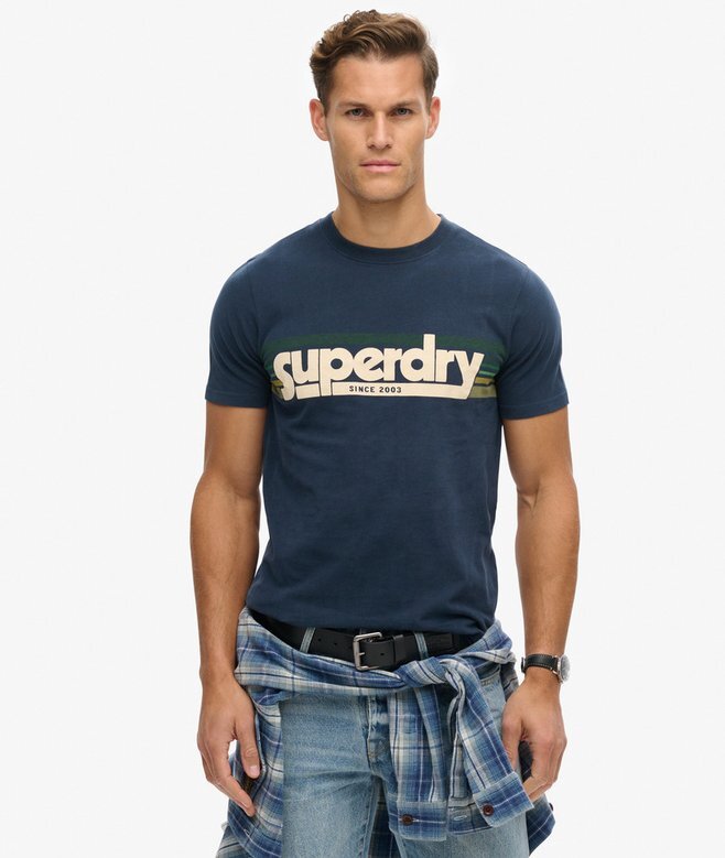 Terrain Striped Logo T-Shirt Terrain Striped Logo T-Shirt