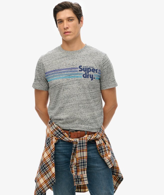 Terrain Striped Logo T-Shirt Terrain Striped Logo T-Shirt